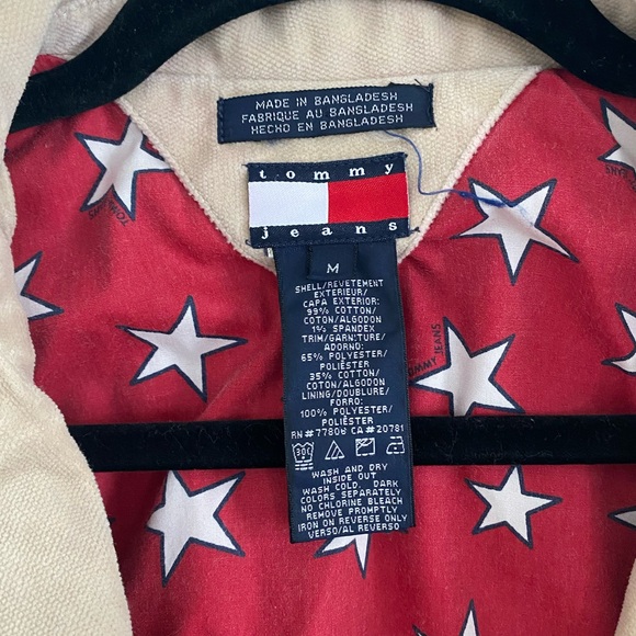 Tommy Girl Jeans Long Beige Coat - Picture 5 of 7